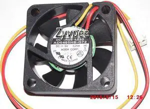 Original ADDA 4010 AD0405HB-G72  DC 5V 0.25A  3 wires 3 pins 40mm  case fan