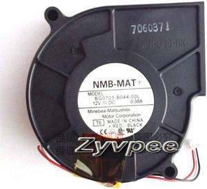 Original NMB BG0703-B044-00L DC 12V 0.38A 3 wires 3 pins 7CM blower turbo cooling fan