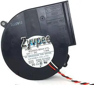 NMB BG0903-B044-VTL 9733 2 Ball Bearing DC Blower with 12V 1.34A 97*95*33mm thermistor For  Dell 9G180 projector microwave