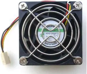 20 Pcs / Lot  6025 KDE1206PTV1 MS.AF.GN 12V 1.7W 3Wire Cooling Fan