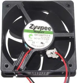 SUNON 6025 GM1206PTV3-A 12V 0.6W 2Wire 2 pins 6cm case fan, cooling fan