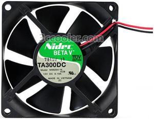 NIDEC 8025 TA300DC M35254-16 12V 0.19A 2 Wires  8CM Case fan,80mm cooling fan