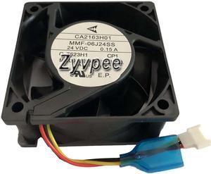 MITSUBISHI 60MM MMF-06J24SS CP1 CA2163H01 24V 0.15A 3 wires 3 pins 6cm case fan inverter cooler