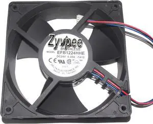 Delta 120*38MM  EFB1224HHE 24V 0.30A 3Wire 3Pins 12CM Case Fan ,power cooler