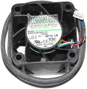 NIDEC 4028 W40S12BS4A5-57 12V 0.73A 4 Wires 4 Pins 4cm Case Fan server cooling fan