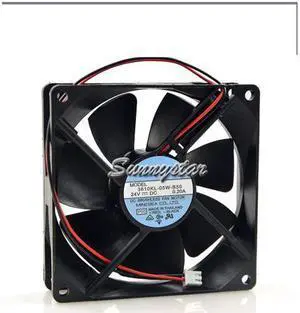 Zyvpee 92x25mm NMB 3610KL-05W-B50 24V 0.20A 2 Wires 9cm Inverter Axial Fan