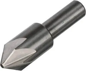 Drill America DEWCHAT Series High-Speed Steel Chatterless Countersink, 6 Flute, 1/2" Shank Diameter, 7/8" Size, 90 Degrees Angle (Pack of 1)