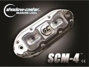 Shadow Caster SCM4 Underwater LED Light Bimini Blue