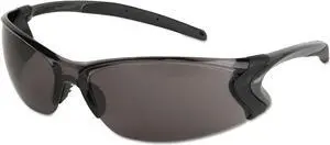 MCR Safety Backdraft Glasses ,GLASSES,DUAL LENS,GRAY