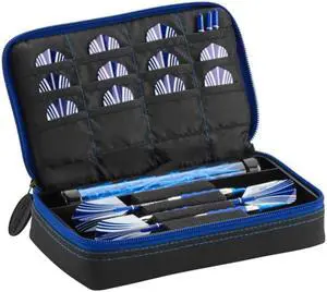 Casemaster Plazma Dart Case Black with Sapphire Zipper Casemaster Plazma Dart Case Black with Sapphire Zipper