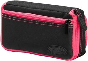 Casemaster Plazma Plus Black with Pink Trim Dart Case and Phone Pocket Casemaster Plazma Plus Black with Pink Trim Dart Case and Phone Pocket