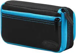 Casemaster Plazma Plus Black with Blue Trim Dart Case and Phone Pocket Casemaster Plazma Plus Black with Blue Trim Dart Case and Phone Pocket