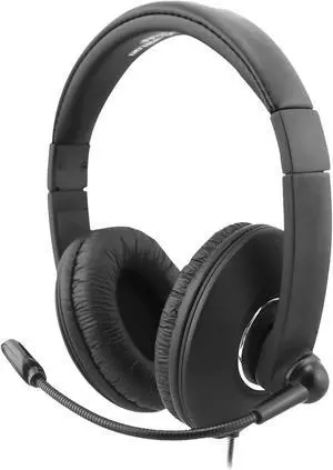 Smart-Trek Mini Headset with In-Line Volume Control and 3.5mm TRRS Plug