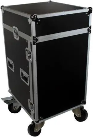 ProX T-16MRSS 16U Rack x 10U Top Mixer DJ Combo Flight Case