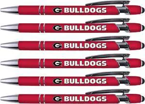Greeting Pen Georgia Soft Touch Coated Metal 6 Pack 30504