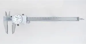 Mitutoyo Dial Caliper, 0-8 In, .001 In, CO