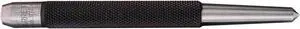 Starrett Center Punch,Steel,4" L,1/4" dia.  117E