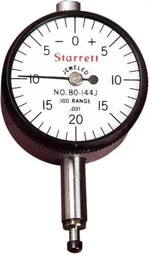 Starrett 80-144J Miniature Dial Indicator