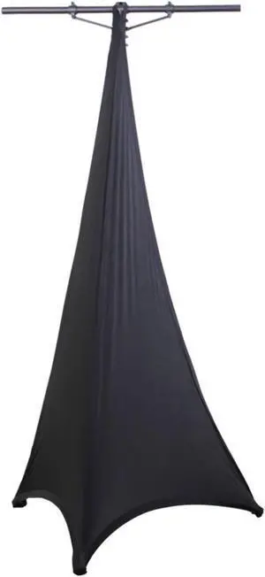 SCRIM WERKS 2 SECTION TRIPOD SCRIM (72" X 110" EACH TRIANGULAR SECTION), BLACK