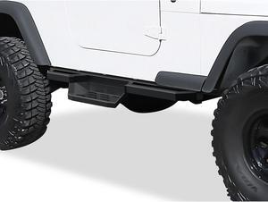 1987-2006 Jeep Wrangler 6061 Aircraft Aluminum Alloy Matte Black finishing Square Tube Drop Style