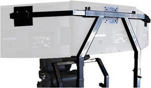 GTA Large Triple Monitor Stand Black Fit Up To 39" Monitor