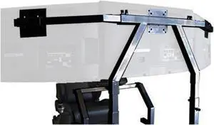 GTA Triple Monitor Stand Black Fit Up To 24" Monitor GTA Triple Monitor Stand Black Fit Up To 24" Monitor