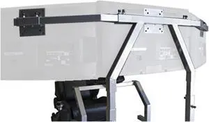 GTA Triple Monitor Stand Silver Fit Up To 24" Monitor GTA Triple Monitor Stand Silver Fit Up To 24" Monitor