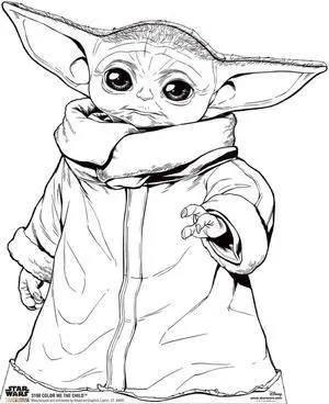 Color Me The CHILD (The Mandalorian)