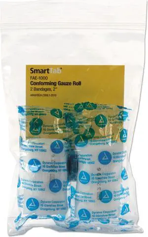 First Aid Only Refill for SmartCompliance General Business Cabinet ,FIRST AID,SC,2",GAUZE,2PK