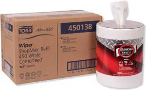 Tork Advanced ShopMax Wiper 450 ,WIPER,CENTERFEED,REFIL,WH