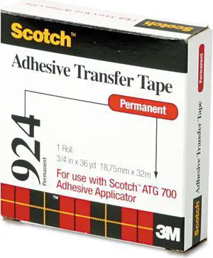 Scotch ATG Adhesive Transfer Tape ,TAPE,TRANS,ADHES,3/4X36YD