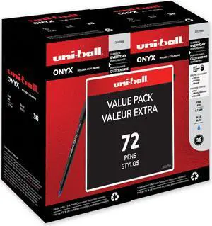 uni-ball ONYX Rollerball Pen ,PEN,UB,GEL,STICK,72PK,BE