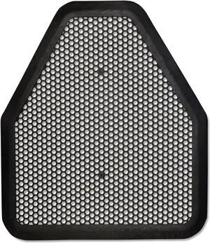 TOLCO Urinal Mat ,MAT,URINAL MAT RUBBER,BK