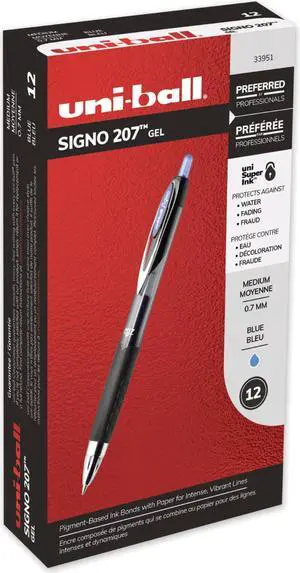 uni-ball Signo 207 Retractable Gel Pen ,PEN,RBL,GEL 207,BE