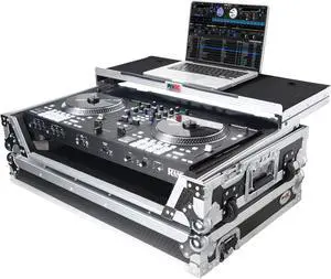 Flight Case For RANE ONE DJ Controller with Sliding Laptop Shelf, 1U Rack, and Wheels Flight Case For RANE ONE DJ Controller with Sliding Laptop Shelf, 1U Rack, and Wheels