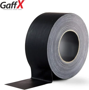 3 Inch Matte Black GaffX Gaffers Tape - 60 Yard Roll 3 Inch Matte Black GaffX Gaffers Tape - 60 Yard Roll