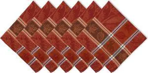 DII Harvest Botanical Jacquard Napkin (Set of 6)