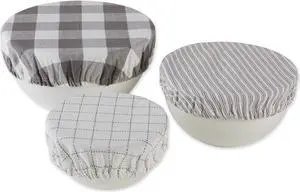 DII Asst Barn Red Farmhouse Woven Dish Cover (Set of 3)