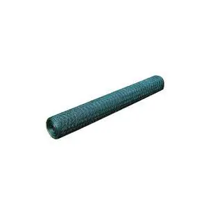 vidaXL Mesh Fence Galvanised Steel Hexagon 3.28"x82' Dark Green vidaXL Mesh Fence Galvanised Steel Hexagon 3.28"x82' Dark Green