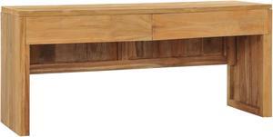 vidaXL TV Stand TV Unit Sideboard TV Console Media Cabinet Solid Teak Wood