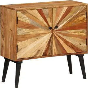 vidaXL Sideboard Solid Mango Wood 33.5"x11.8"x29.5"