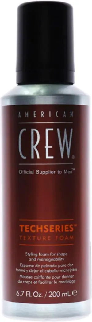 Techseries Texture Foam by American Crew for Men - 6.7 oz Foam