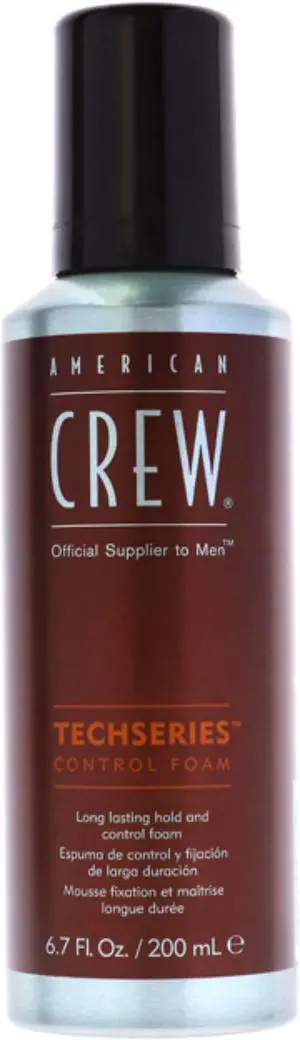 Techseries Control Foam by American Crew for Men - 6.7 oz Foam