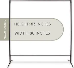 Multi-Purpose Portable Rod Stand 74" tall, 80" wide