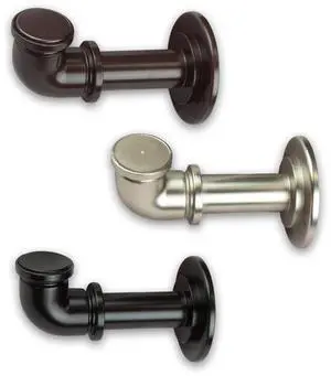 Heavy Duty Wall Hook (1 Pc) - Bronze