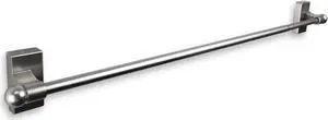 Magnetic Rod 7/16 inch 28-48 inch long - Satin Nickel
