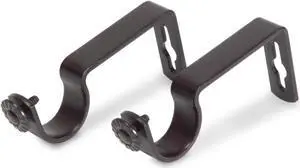 Heavy Duty 1 inch Wall Bracket - Mahogany