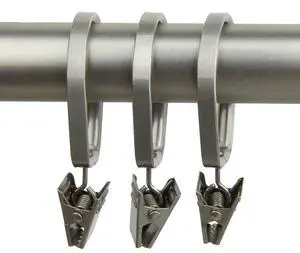 Curtain Pivot Rings for 5/8 inch Rod (Set of 10) - Satin Nickel