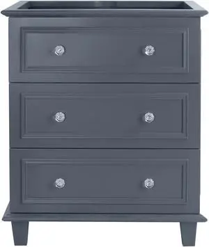 Luna - 30 - Maple Grey Cabinet