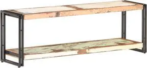 vidaXL TV Cabinet 47.2"x11.8"x15.7" Solid Reclaimed Wood